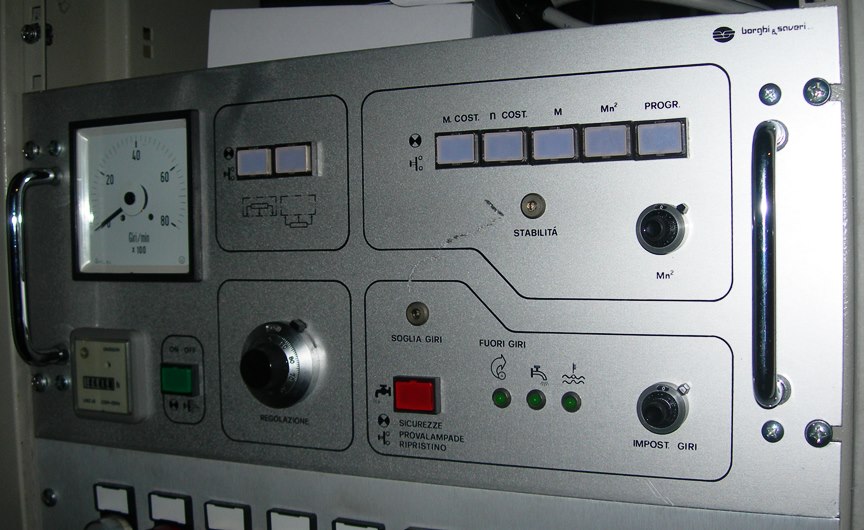 PE 0091 - CENTRALINA DI CONTROLLO FRENATURA MODELLO A02 " BORGHI & SAVERI "