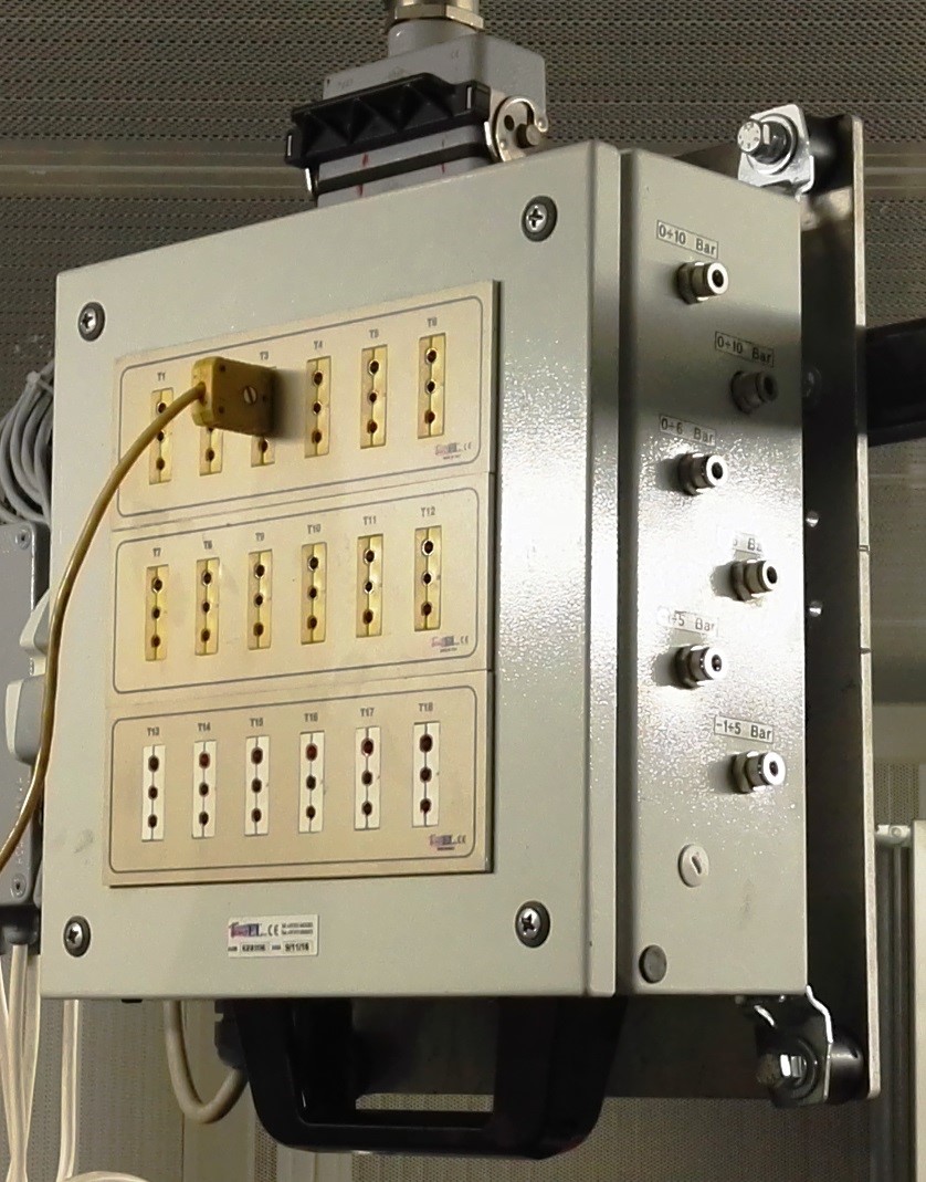 Cassetta temperature 12TCK + 6PT100 + 6P