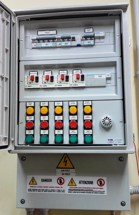 Quadro elettromeccanico 10kW